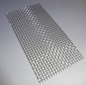 Platinum Clad Niobium Mesh for Electroplating Anodes 2"x4" - electroplatingusa